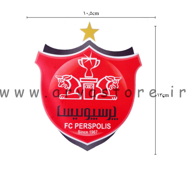 برچسب حرارتی لباس مدل پرسپولیس